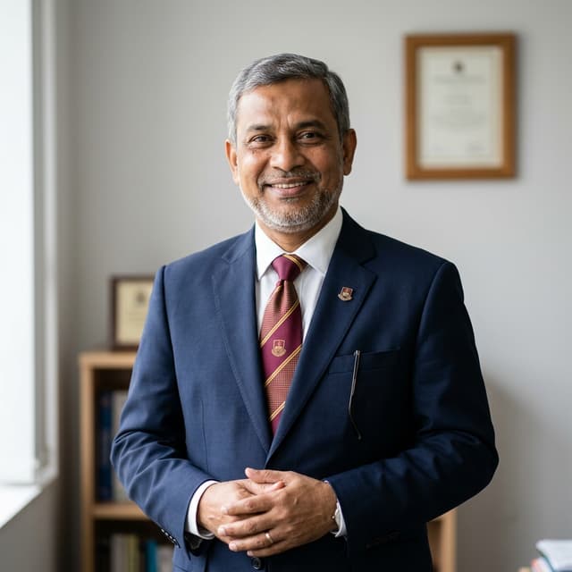 প্রফেসর ড. মুহাম্মদ আলম, প্রধান শিক্ষক
